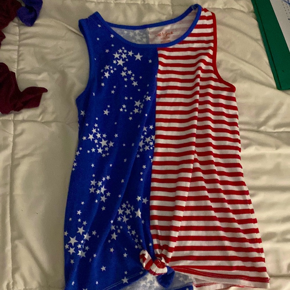 Kids size. Girls shirt. Form cat and jack.